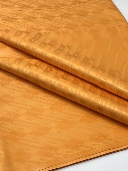 BAZIN ORANGE CLAIR - SAMTEX