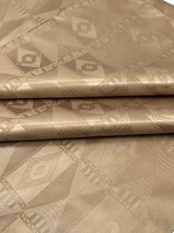 BAZIN MARRON GRISE - SAMTEX